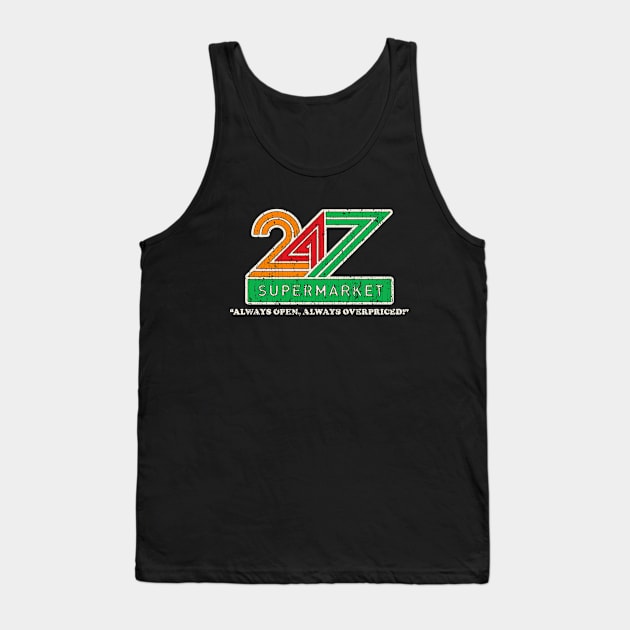 24/7 Supermarket 1984 Tank Top by meltingminds